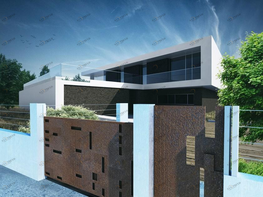 Fabbridea Раздвижные железные ворота sun-id-1352333