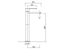 Однорычажный смеситель для раковины