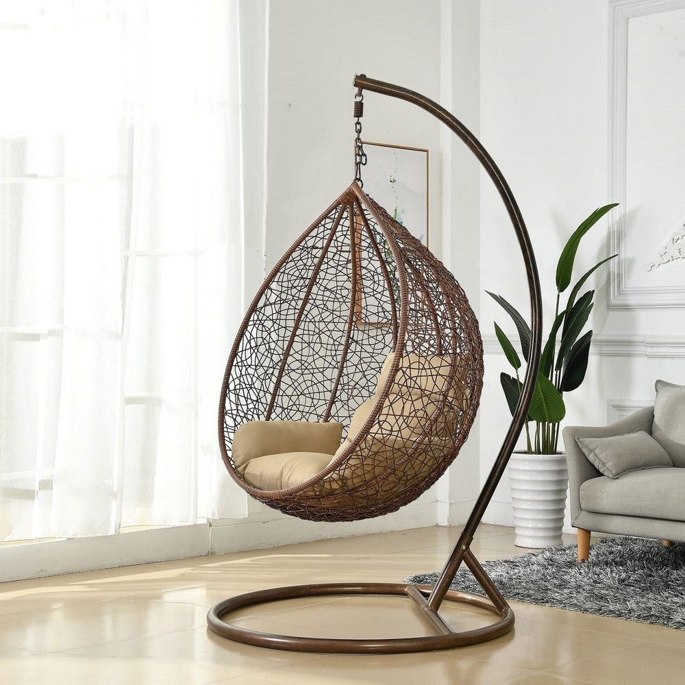 AFM-201B-L Подвесное кресло Brown Afina 