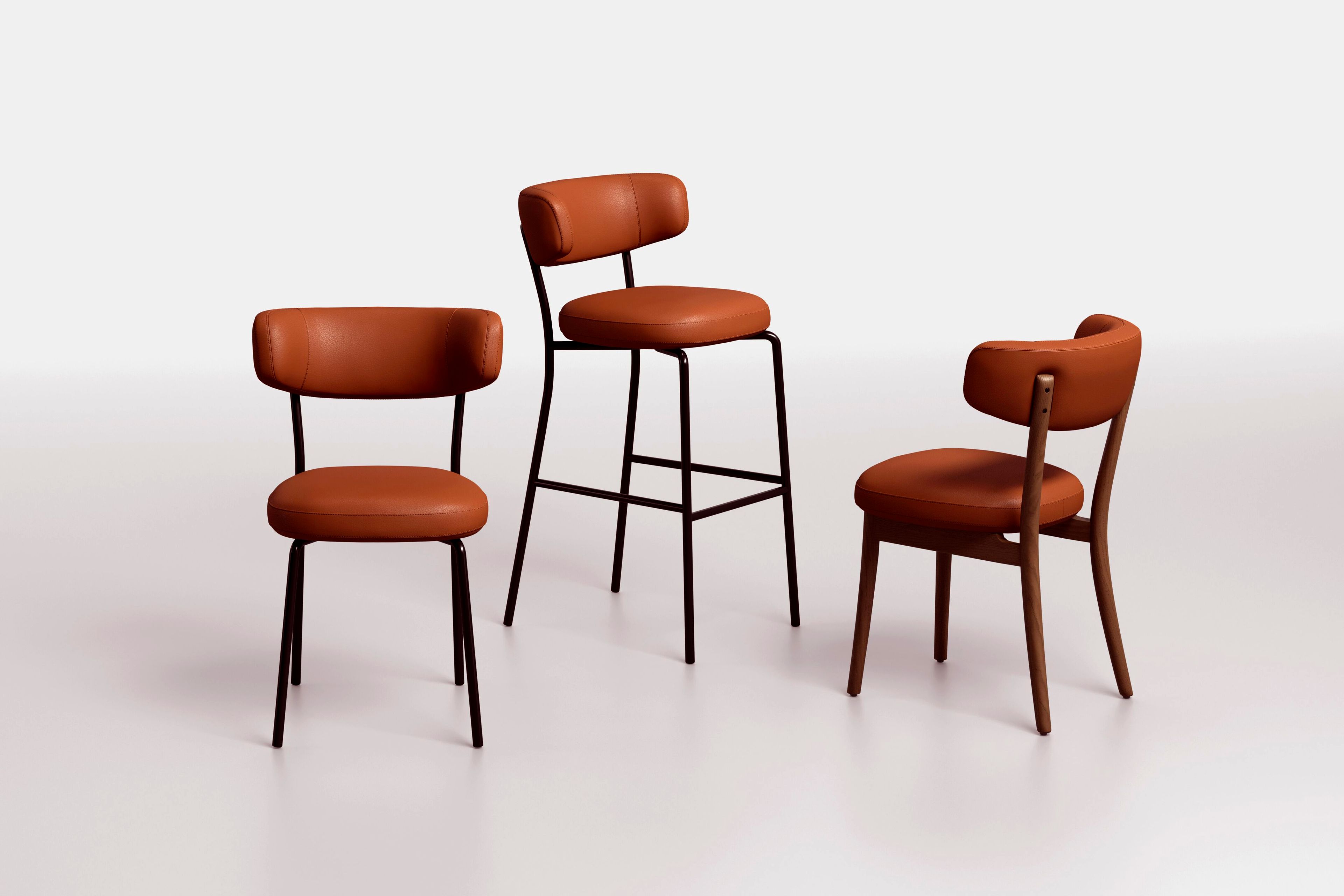 Кожаный мягкий стул arrmet Bold Soul ARCH-00060003 - Вид №4