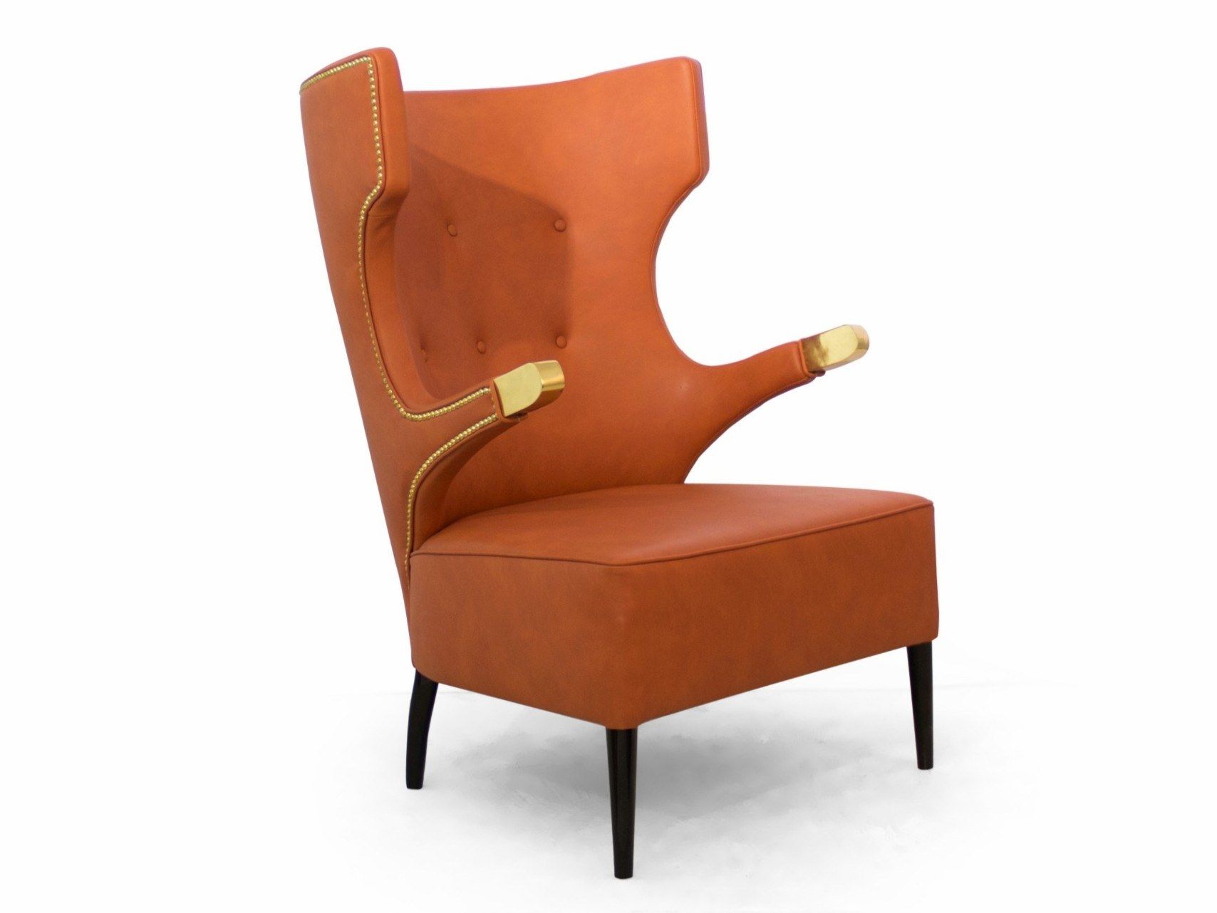 Кожаное кресло с подлокотниками Brabbu Sika ARCH-00083228