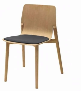 Alias Стул с мягкой подкладкой из дерева Kayak