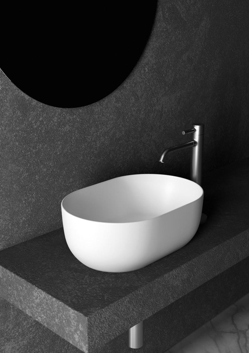 32130101,32190101,32110101 Накладная раковина на столешницу  овальная Alice Ceramica UNICA - Вид №8