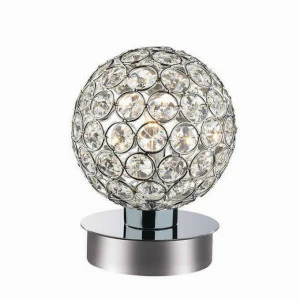 Настольная лампа Ideal Lux Orion TL1 IDEAL LUX ИНТЕРЬЕРНЫЕ 080779 Прозрачный;хром