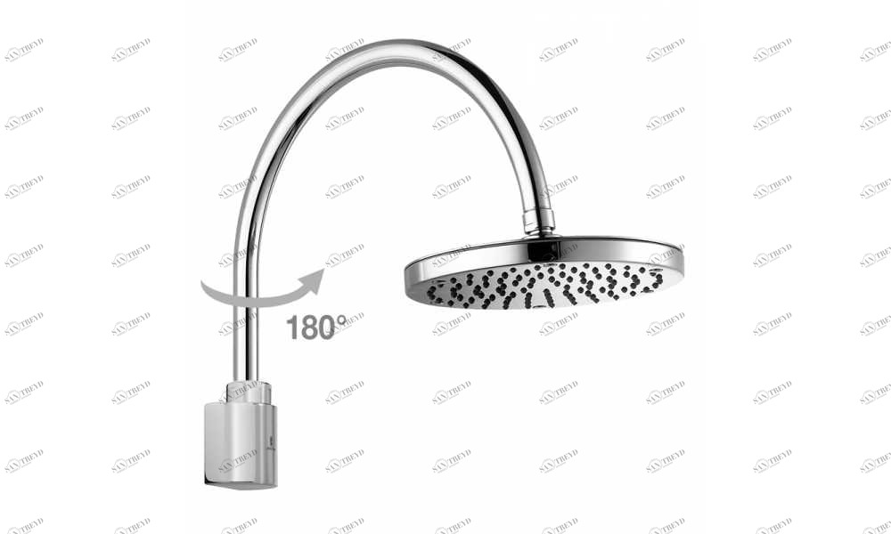 H58405 Потолочный & настенный душ Oki Ø 200 mm BOSSINI 