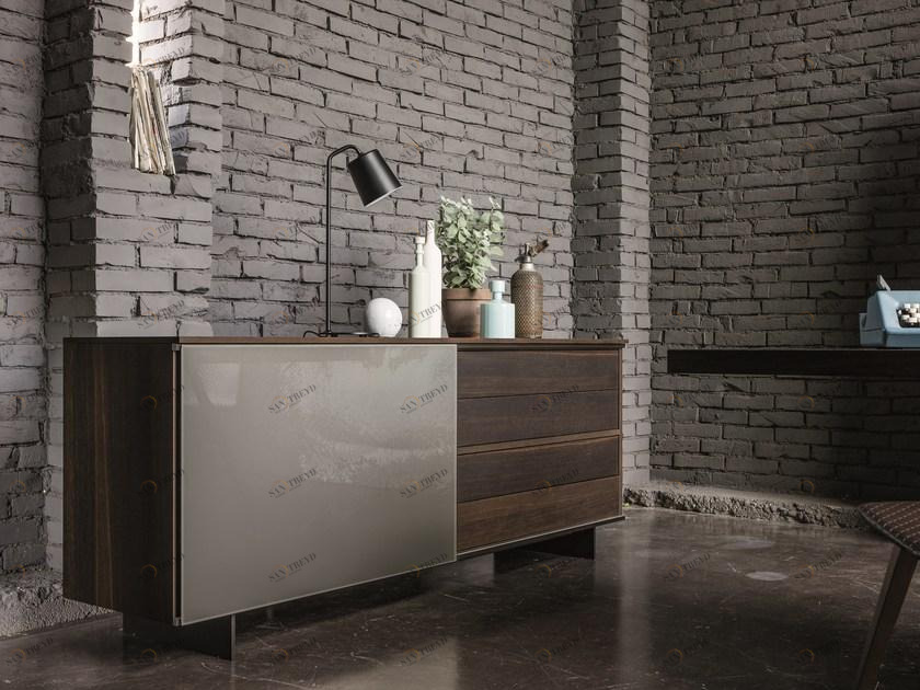 Dall'Agnese Комод из дерева и стекла sun-id-1407680