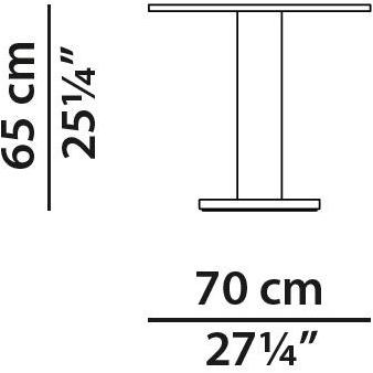 BAXTER Прямоугольный садовый стол Matera sun-id-1482140 - Вид №7