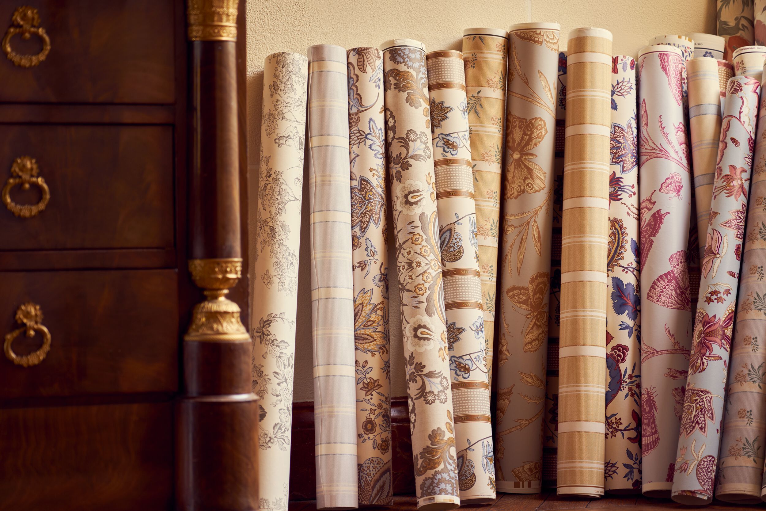 Хлопок шелкография обивочная ткань LELIEVRE Quenin-Belle Époque ARCH-00089078 - Вид №18