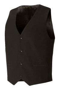 62867 Жилет  мужской BLACK El-Risto  Одежда для официантов  размер 50