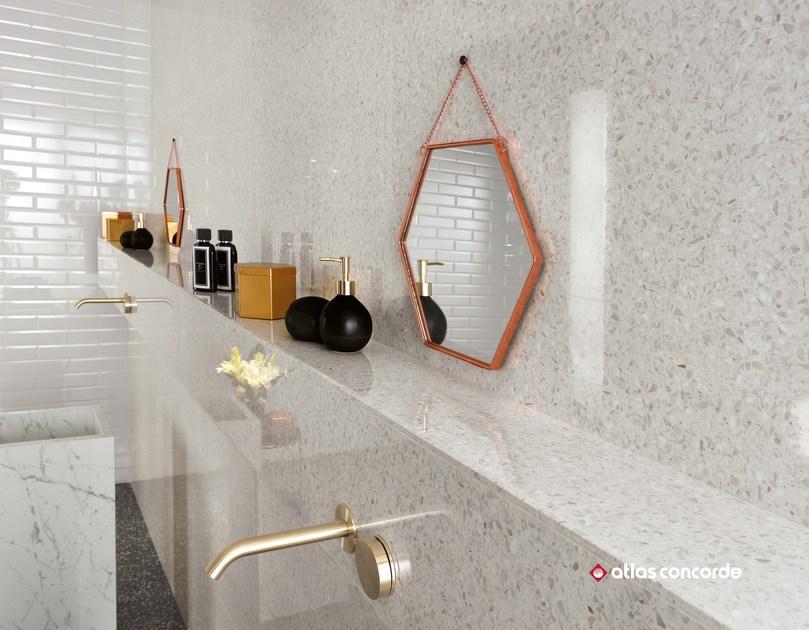 Atlas Concorde Белая плитка для стен с эффектом мрамора Marvel gems sun-id-1421073 - Вид №8