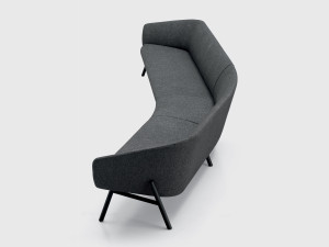 Модульный тканевый диван