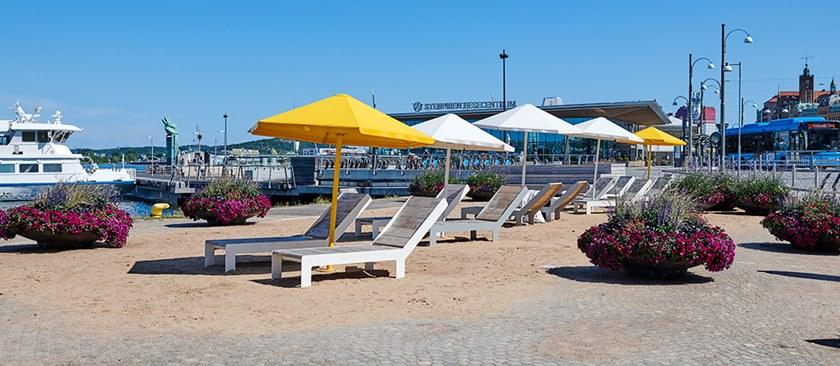 Nola Industrier Садовая кушетка из стали и дерева Low/high U11-58 - Вид №13