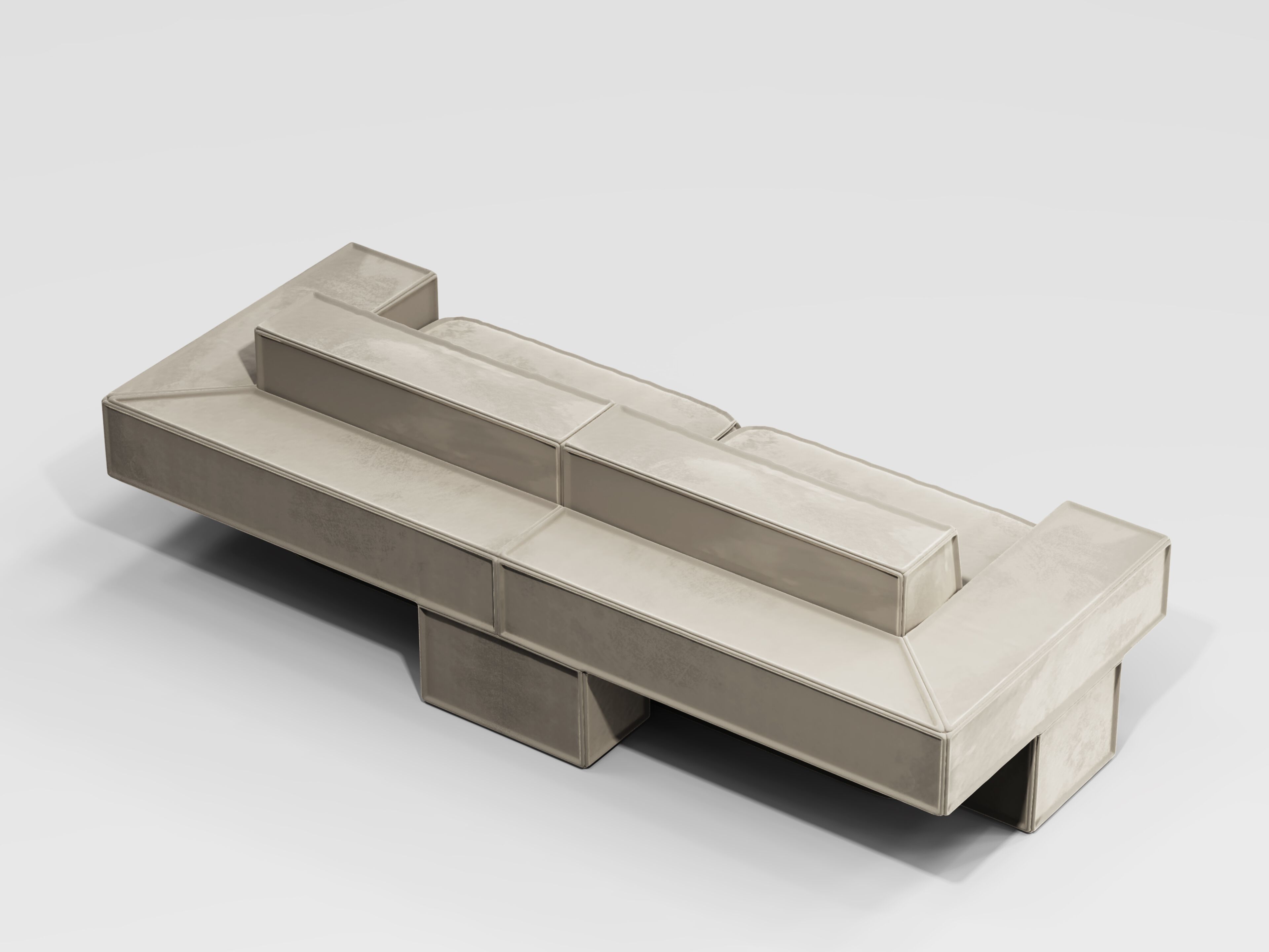Ткань линейный диван Secolo Tadao ARCH-00099593 - Вид №1
