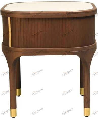 Morelato Прикроватный столик из ясеня с каменной столешницей Joyce sun-id-1458247