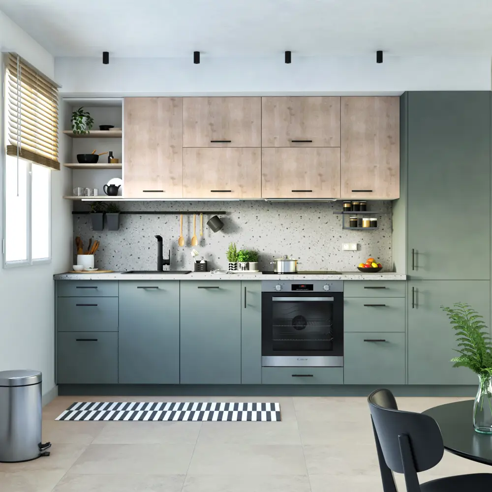 Фасад кухонный DELINIA ID София Грин 32.9×76.5 см - изумрудная элегантность 85183184 STLM-0059569 - Вид №8