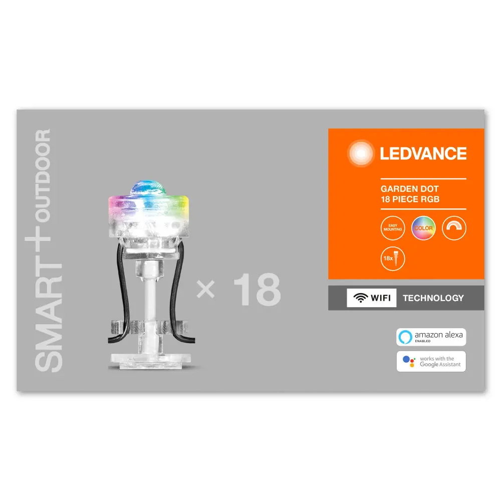 Садовый светильник ночник 18P RGB 4 Вт 680 Лм IP65 LEDVANCE STLM-2107378 - Вид №4