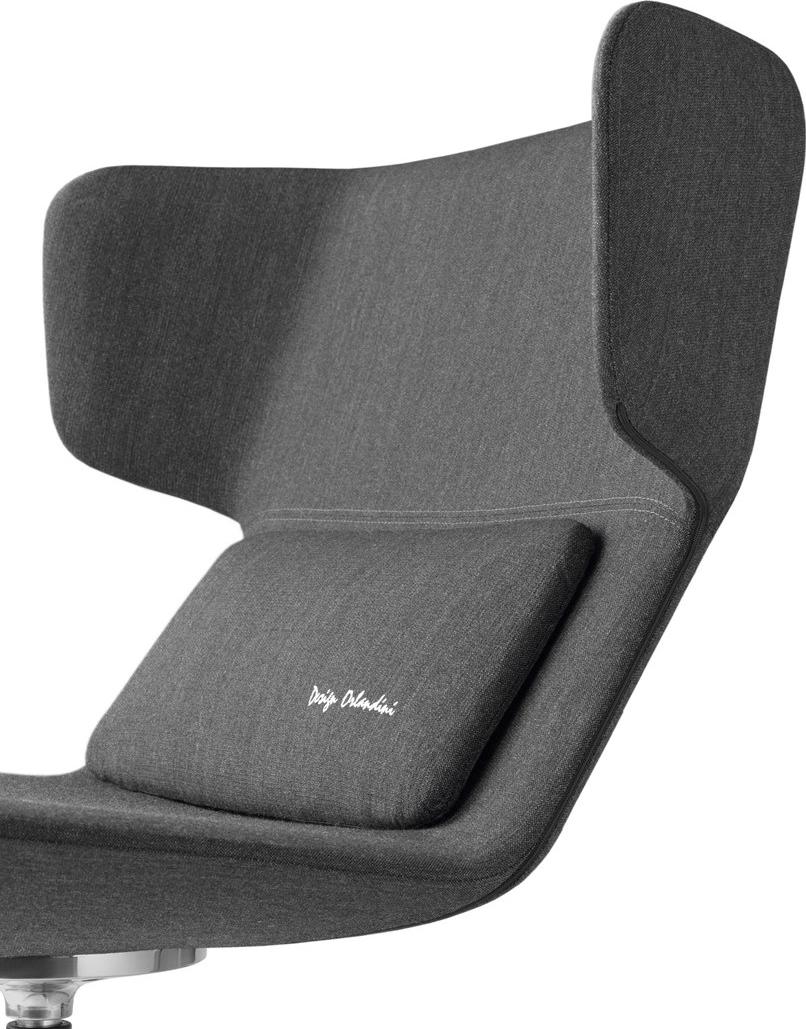 LD Seating Вращающееся кресло из ткани с 4 спицами Flexi lounge sun-id-1414454 - Вид №7