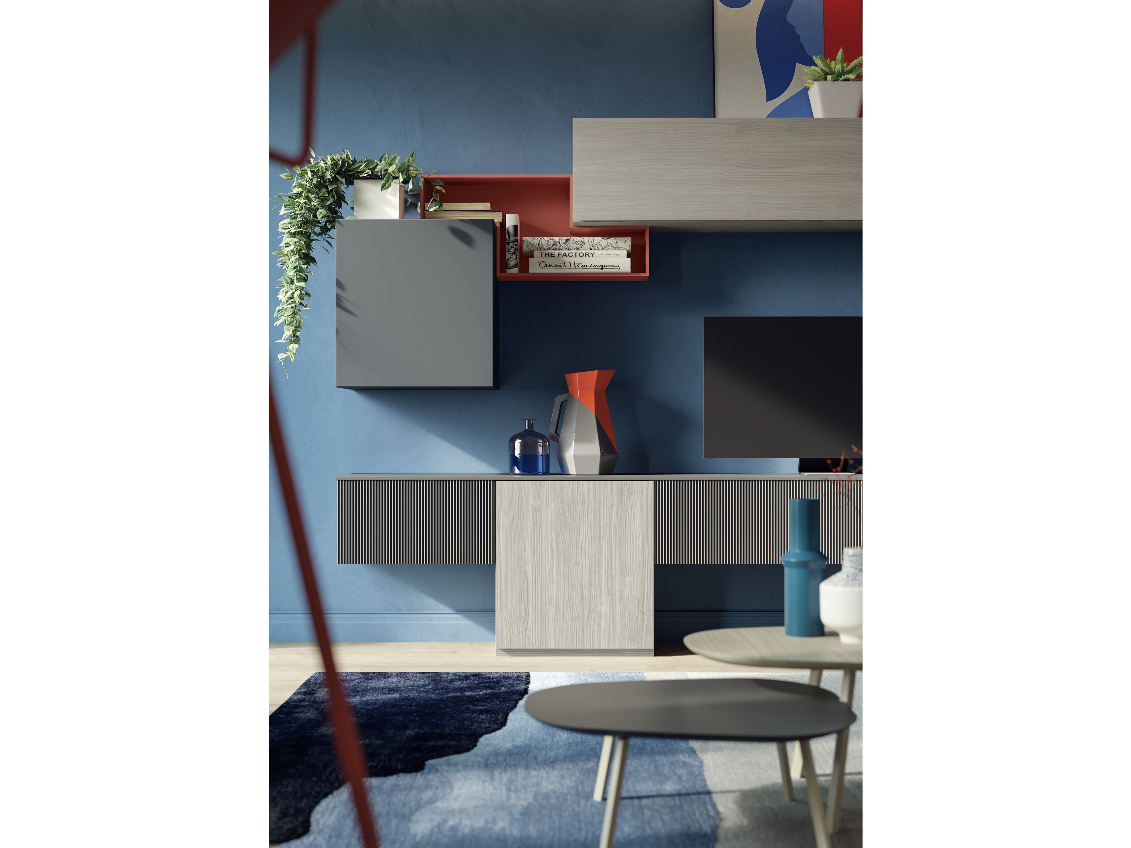 Оборудованная стена Giessegi день за днем ARCH-00099002 - Вид №1