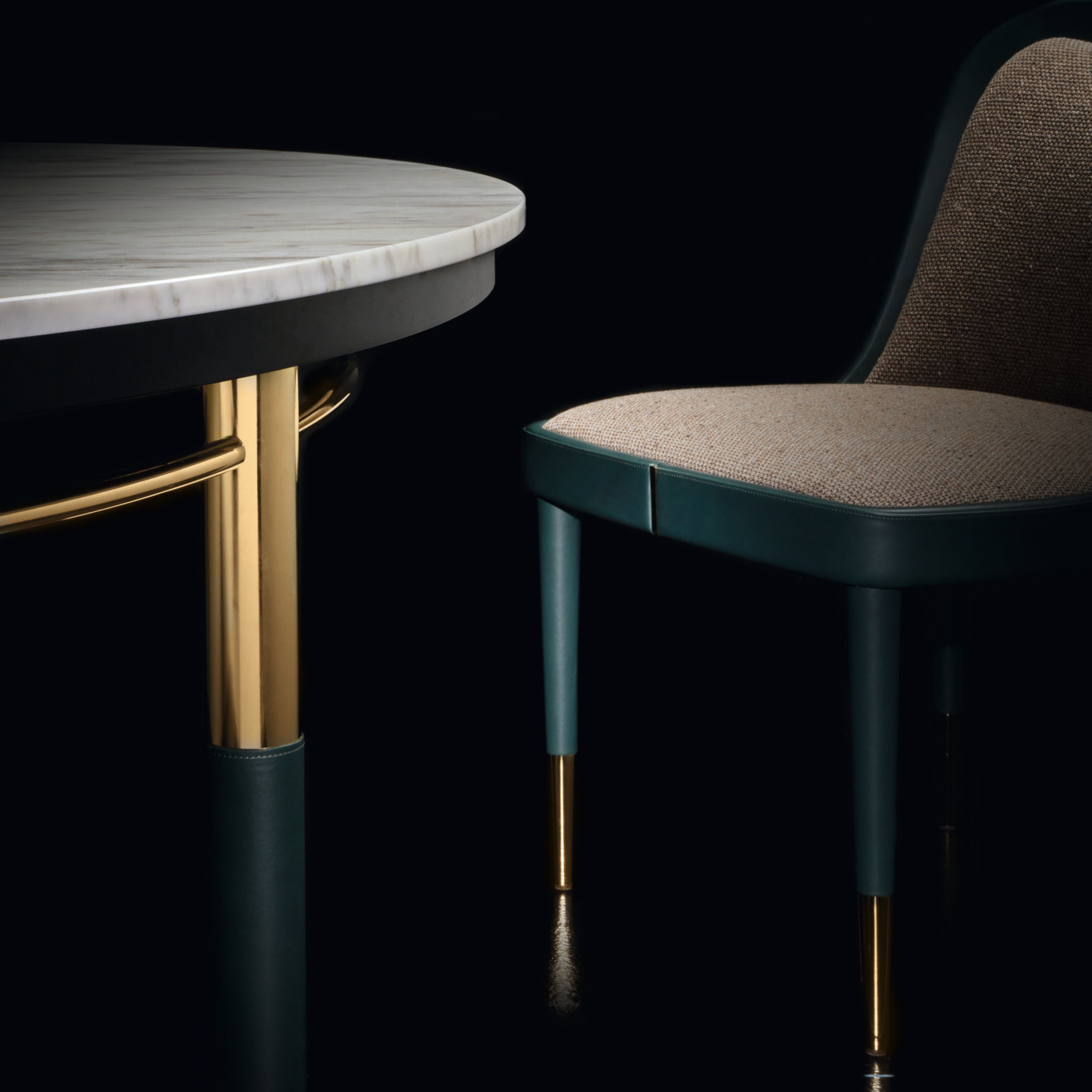 Круглый мраморный стол Former In Italia TABLÒ ARCH-00051210 - Вид №5