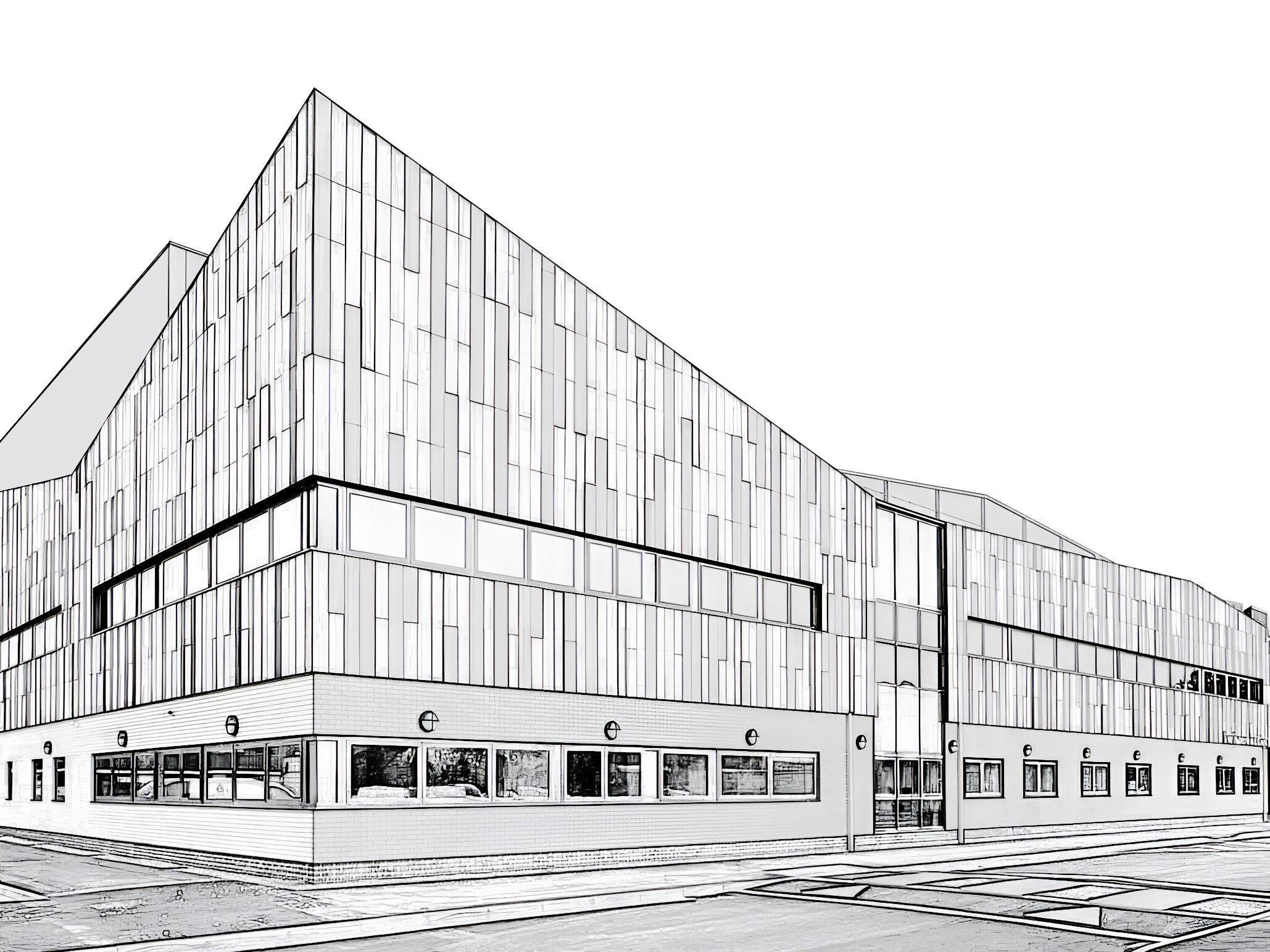 HPL фасадная панель MaxForm HUWAI-HPL EXTERIOR SIDING ARCH-00098653 - Вид №1