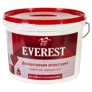 Штукатурка декоративная Parade Ice Everest, 15 кг, цвет белый
