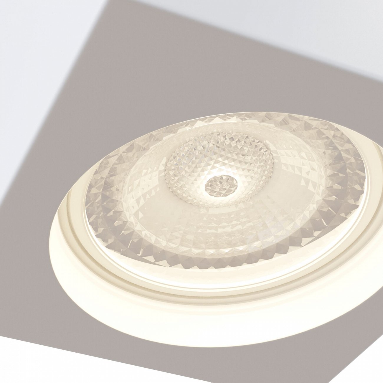 Спот потолочный с гипсовым плафоном 17х7х7 см белый Conik Gyps C006CW-01W TECHNICAL CEILING & WALL 00-3956996 Белый  - Вид №1