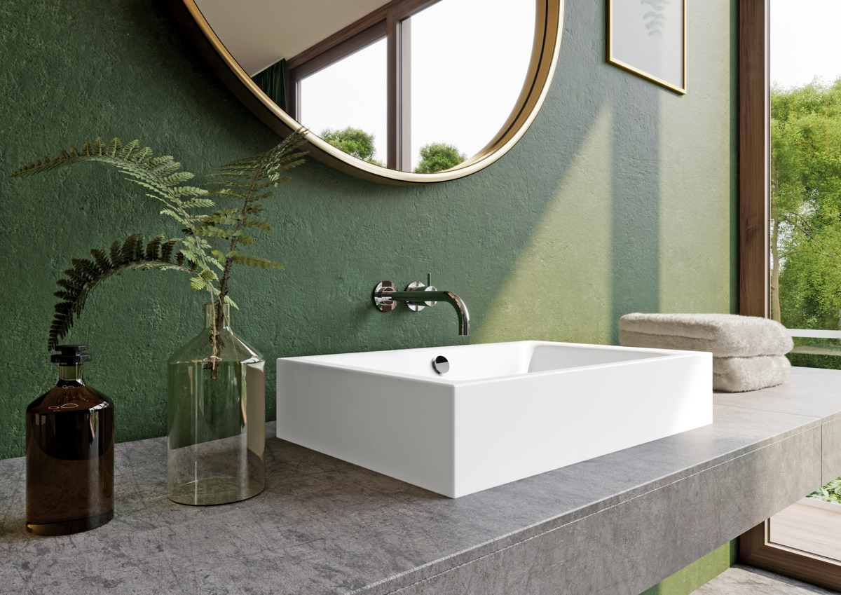 Умывальник KALDEWEI Сталь эмалированная 3176 1 альпийский белый 317630831 - Вид №2