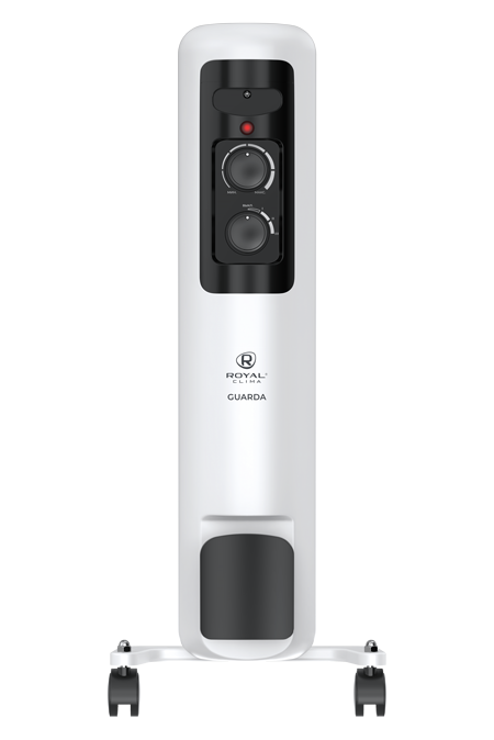 9297228 Масляный обогреватель Royal Clima GUARDA ROR-GU11-2500M белый STDN-0083429 - Вид №1