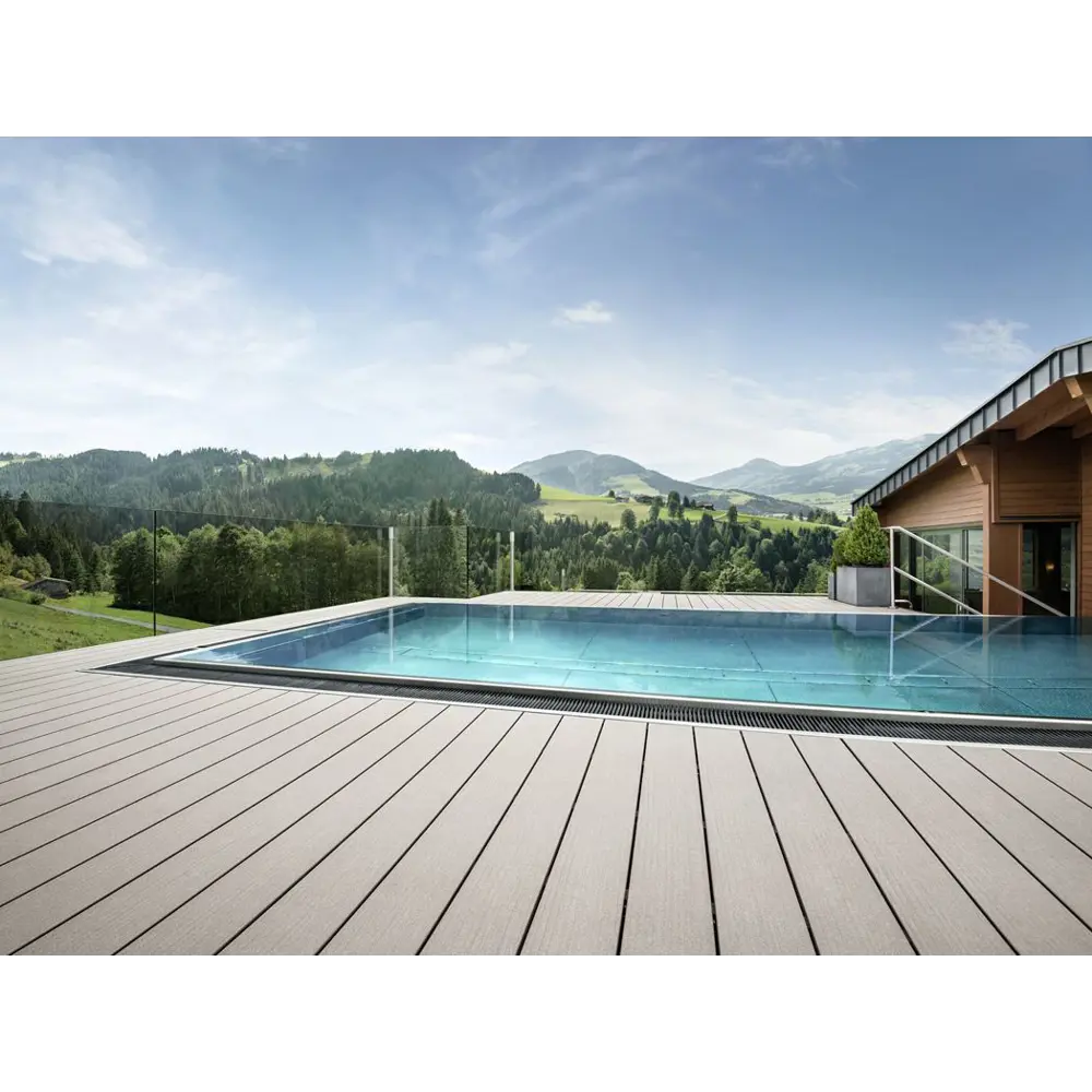 Террасная доска ДПК CM Decking Grand цвет Венге 3000x190x25 мм вельвет 0.57 м² STLM-2196740 - Вид №8