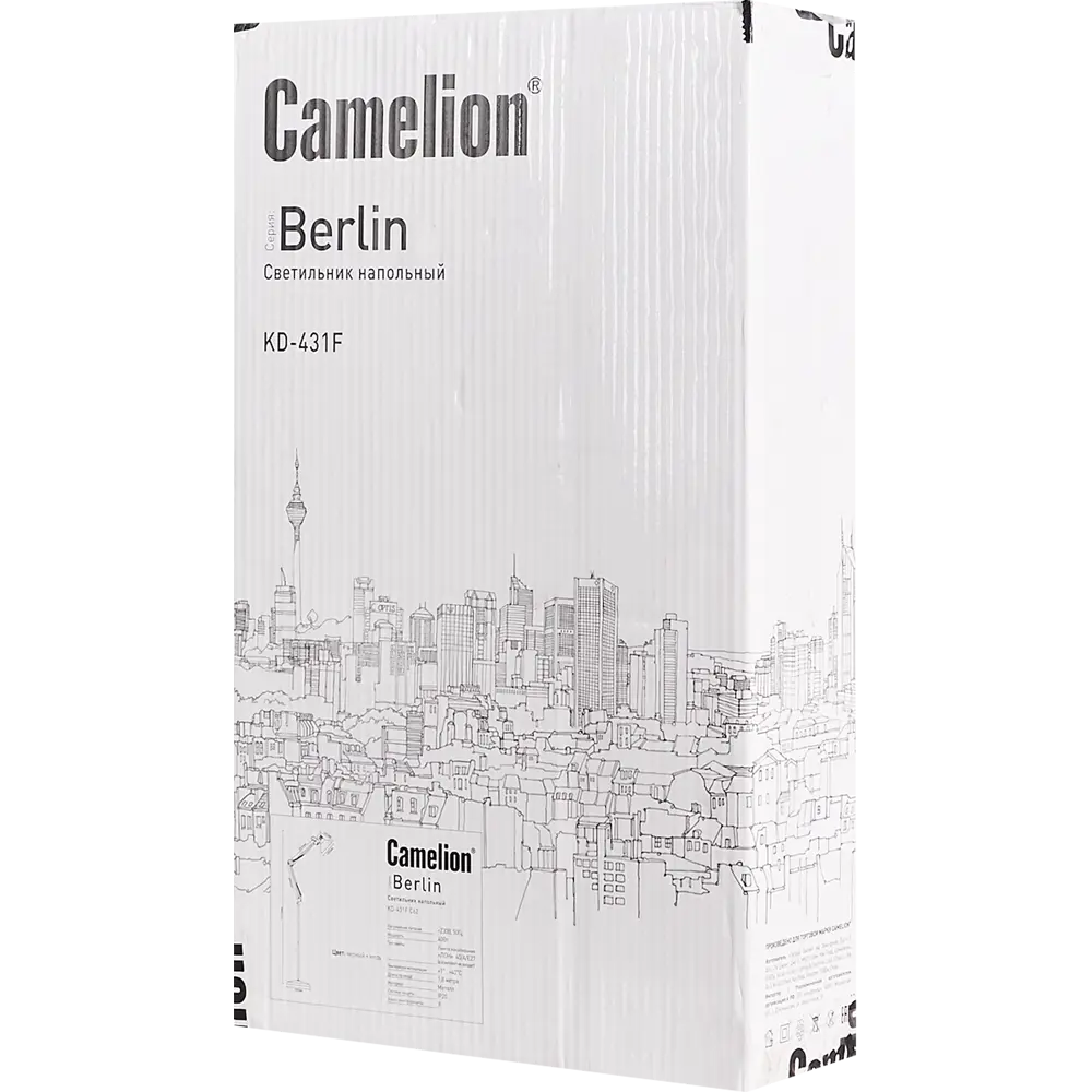 Торшер Camelion Berlin, цвет чёрный/медь 82705294 STLM-2067401  - Вид №7
