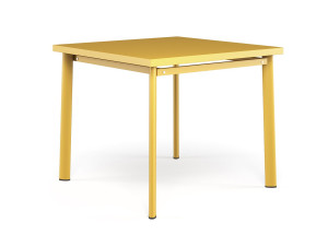 Стальной квадратный садовый стол