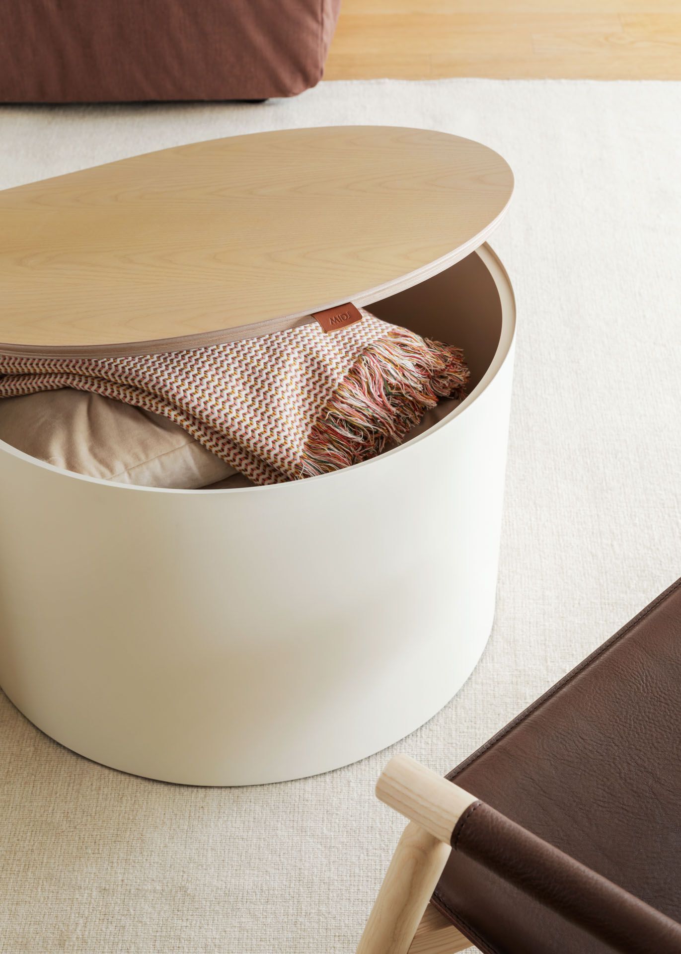 Журнальный столик с отсеком для хранения Midj Drop ARCH-00079157 - Вид №1