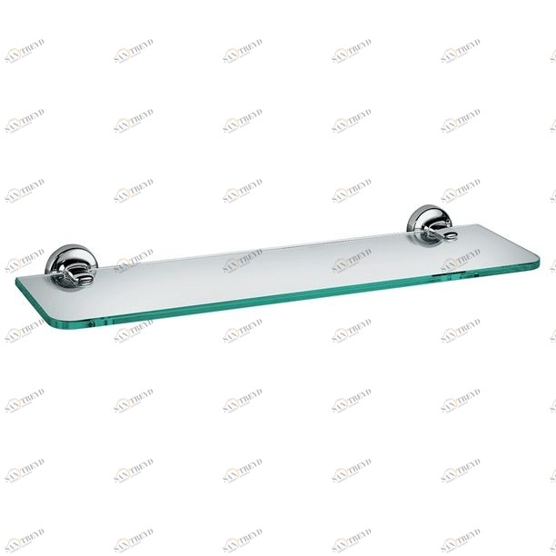 Sonia Полка стеклянная 600 мм настенная E-Plus Хром 046140
