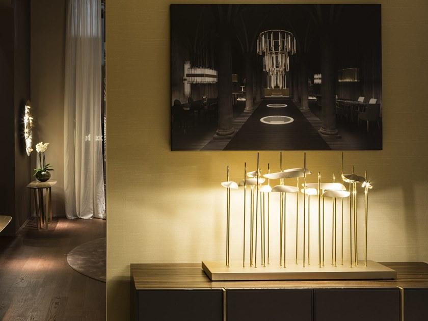 Paolo Castelli Настольная лампа из латуни ручной работы Anodine sun-id-1402326 - Вид №6