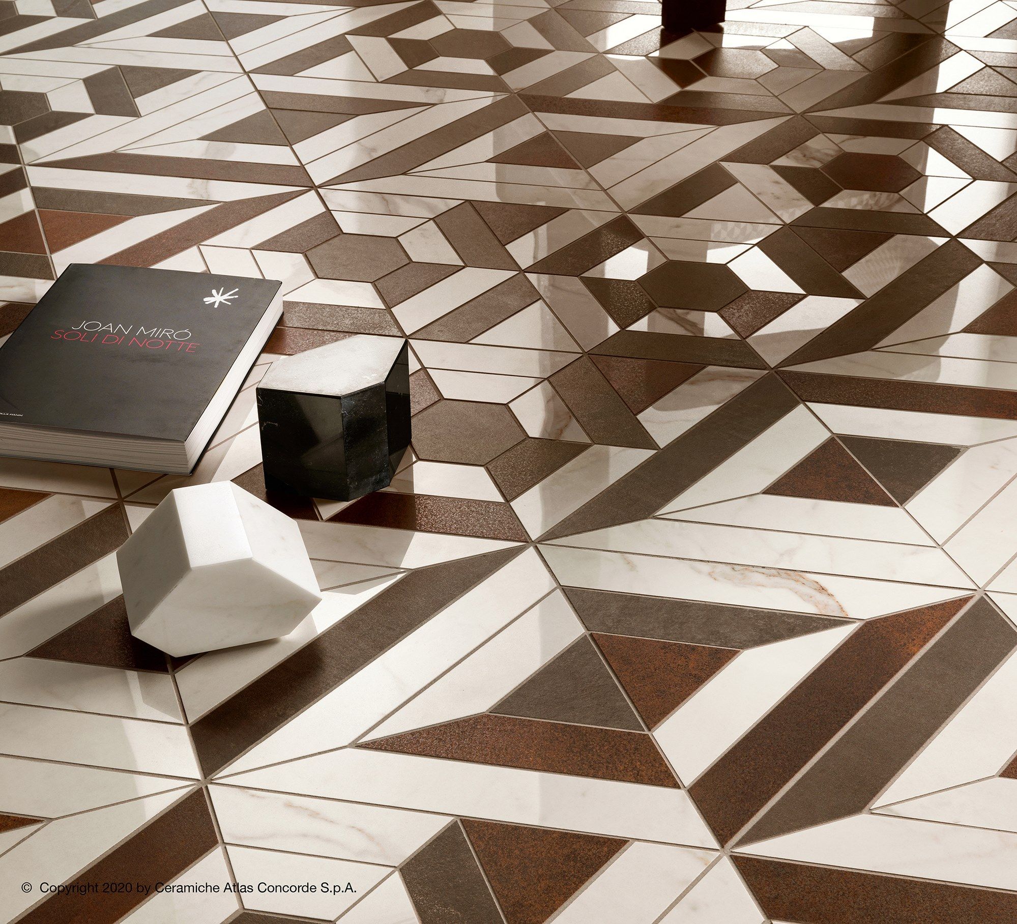 Пол из керамогранита с мраморным эффектом Atlas Concorde Marvel Shine ARCH-00045897 - Вид №20