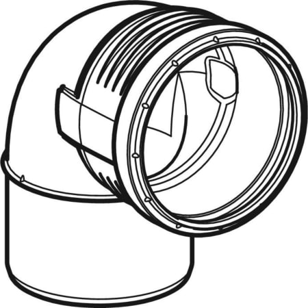 390.321.14.1 Отвод Geberit Silent-PP Geberit  - Вид №10