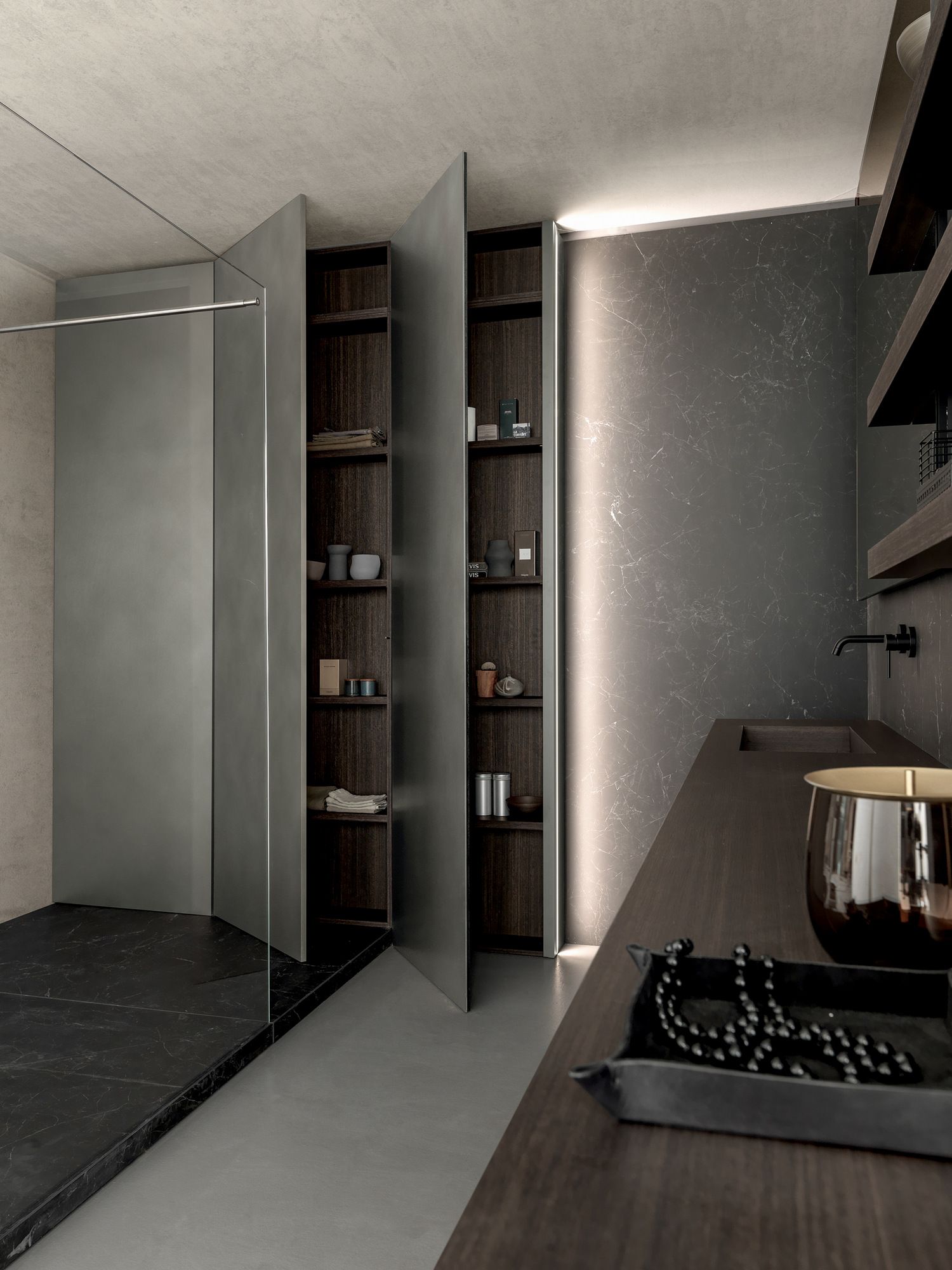 Мебель для ванной комнаты из ламината MODULNOVA Skill ARCH-00130374 - Вид №3