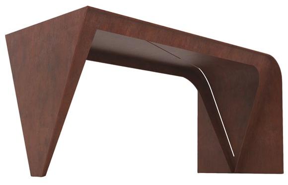 TrackDesign Журнальный столик из стали Corten ™  Tt0781000  - Вид №3