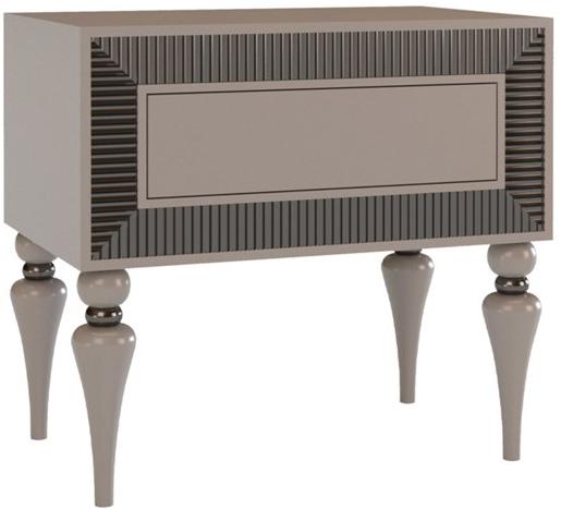 Jetclass Лаковая прикроватная тумбочка Honey Shn107b - Вид №1