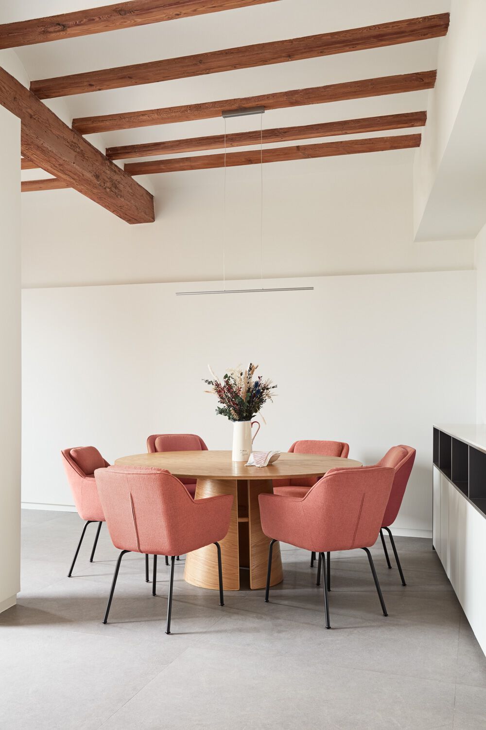 Круглый деревянный обеденный стол TEULAT Cep ARCH-00124120 - Вид №25