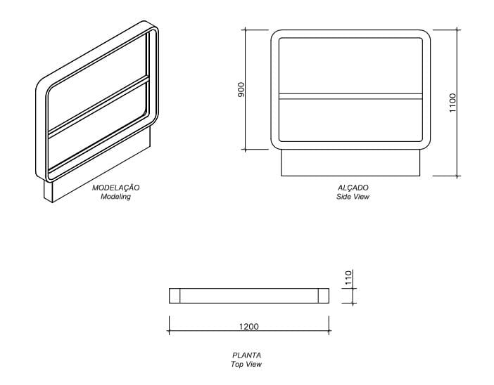 Бетонный столб / стойка для велосипедов amop AR Pure + ARCH-00067481 - Вид №2
