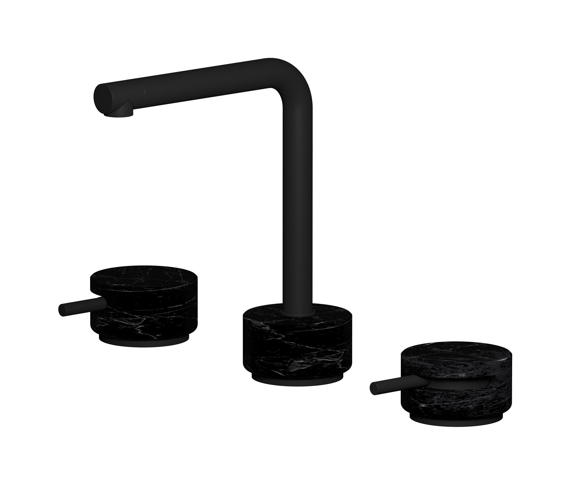 Смеситель для раковины с 3 отверстиями для мраморной столешницы IB мрамор + мрамор Elle ARCH-00055279 - Вид №10