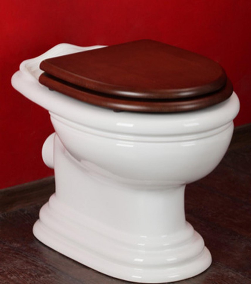 ML.MLD-25.711.BI/ML.MLD-25.738.BI/ML.RIC-29.045.CR/ML.OLV-29.015/ML.OLV-29.013/ML.OLV-29.014.CR Компакт унитаз с бачком Хромированный Migliore  Италия  - Вид №1