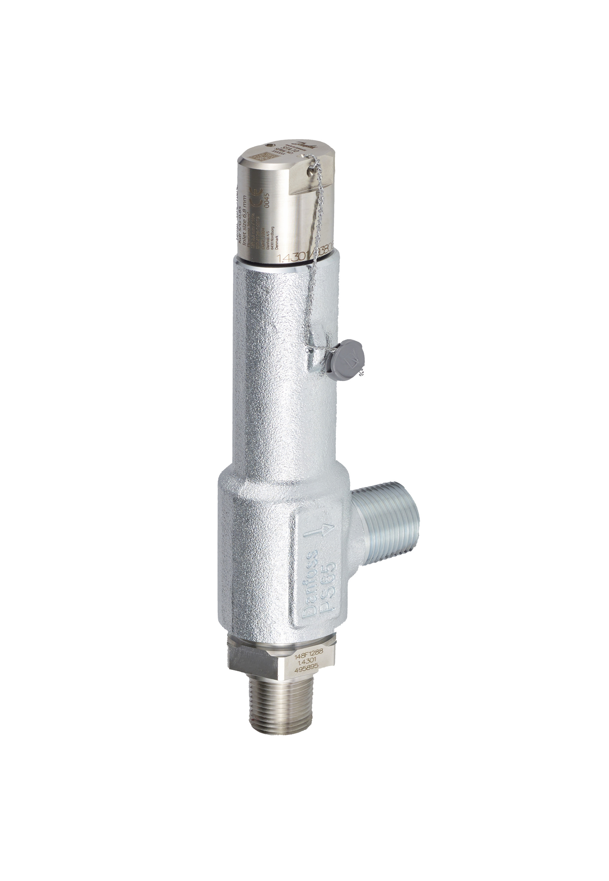 Danfoss SFA 10 — предохранительные клапаны, зависящие от противодавления с уставкой открытия 10-65 бар SFA 10H T 232 Клапан предохранительный 148F4232  - Вид №12