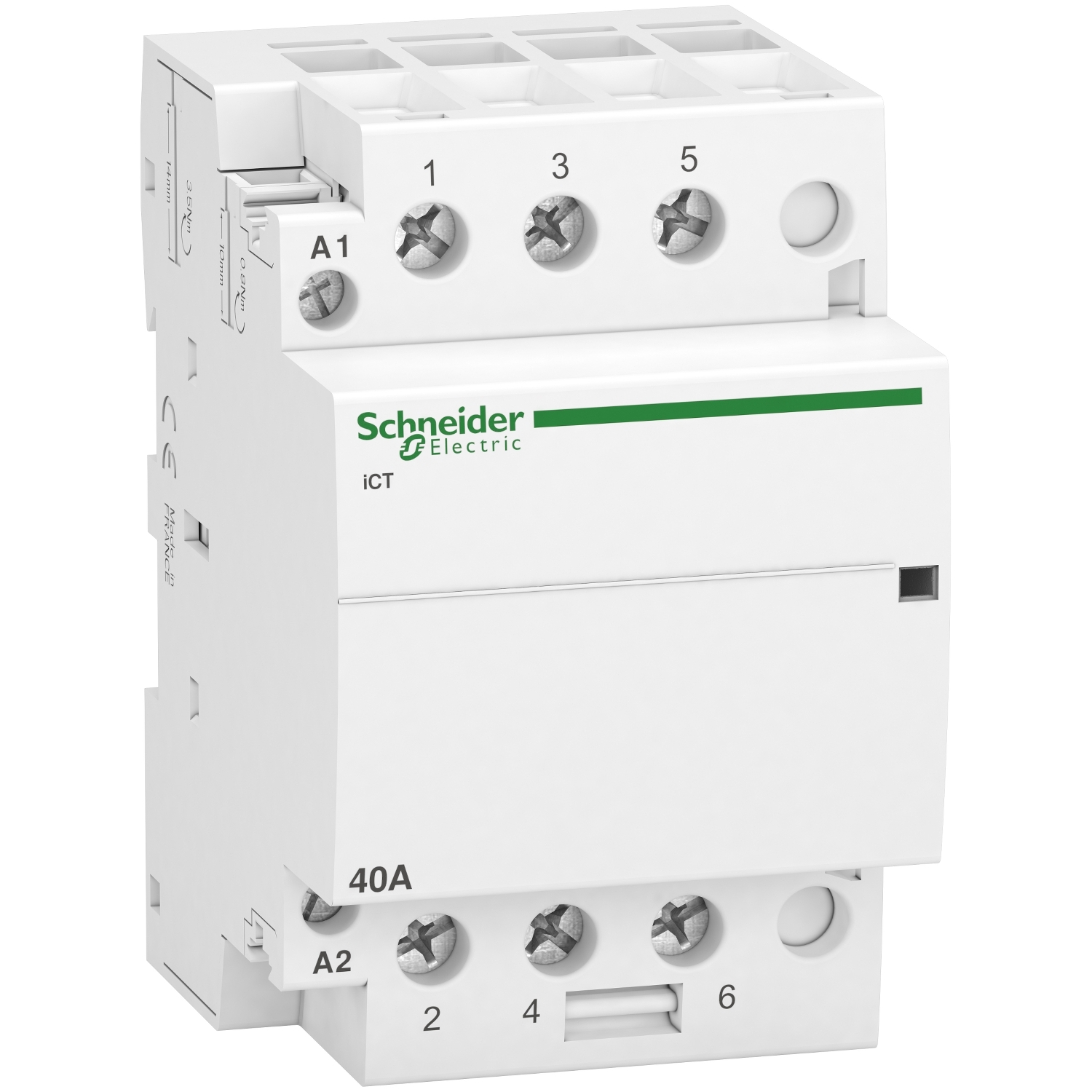 A9C20843 Модульный контактор iCT 3P 40А 400/240В AC Schneider Electric Acti 9 