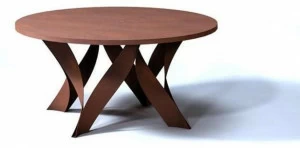 TrackDesign Круглый стол из стали Corten ™  Itt06092