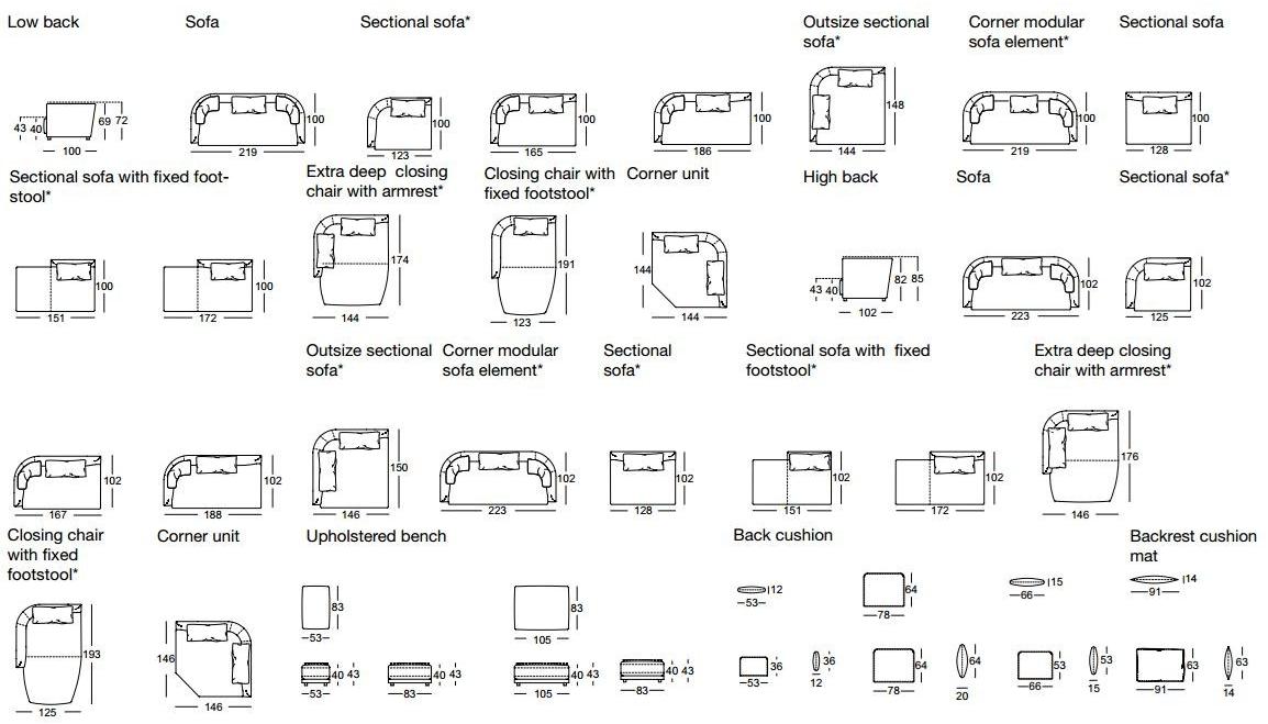 Rolf Benz Бархатный диван sun-id-1446546 - Вид №6