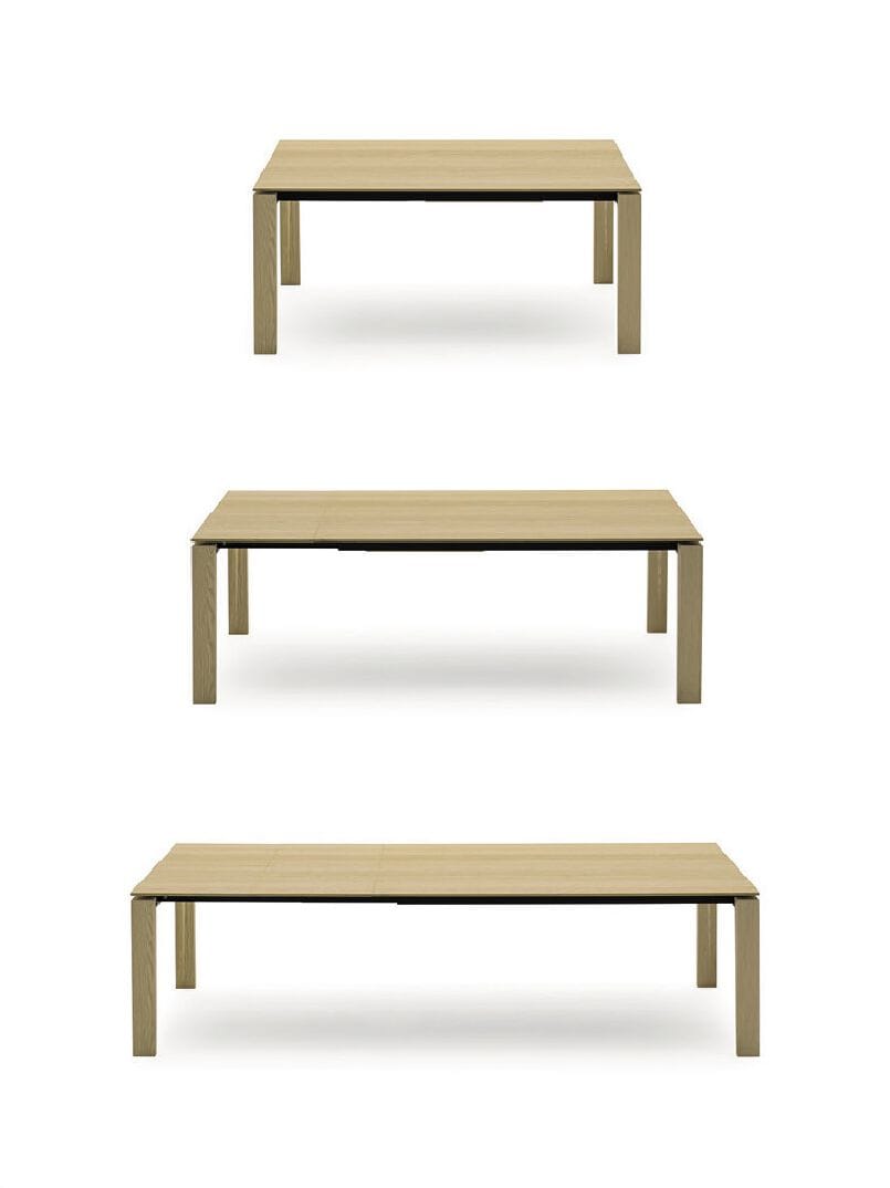 Выдвижной прямоугольный стол из дуба Devina Nais VOGUE ARCH-00005055 - Вид №1