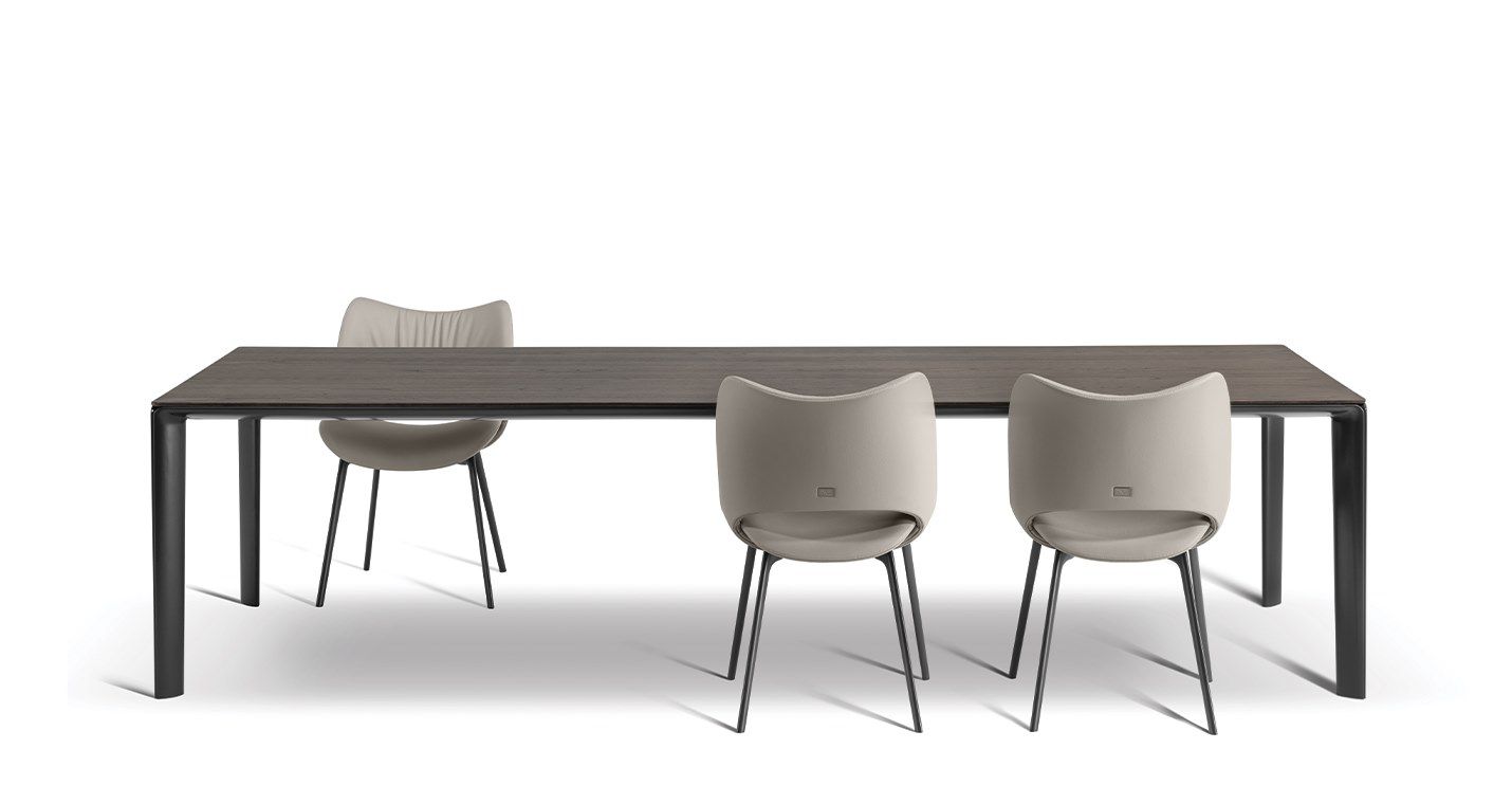 Деревянный прямоугольный стол Poltrona Frau коллекция-столы и стулья ARCH-00129483 - Вид №1