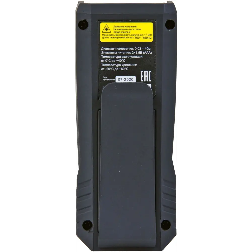 Дальномер лазерный Elitech ЛД40-ЗЕЛ с дальностью до 40 м STLM-2155082 - Вид №3
